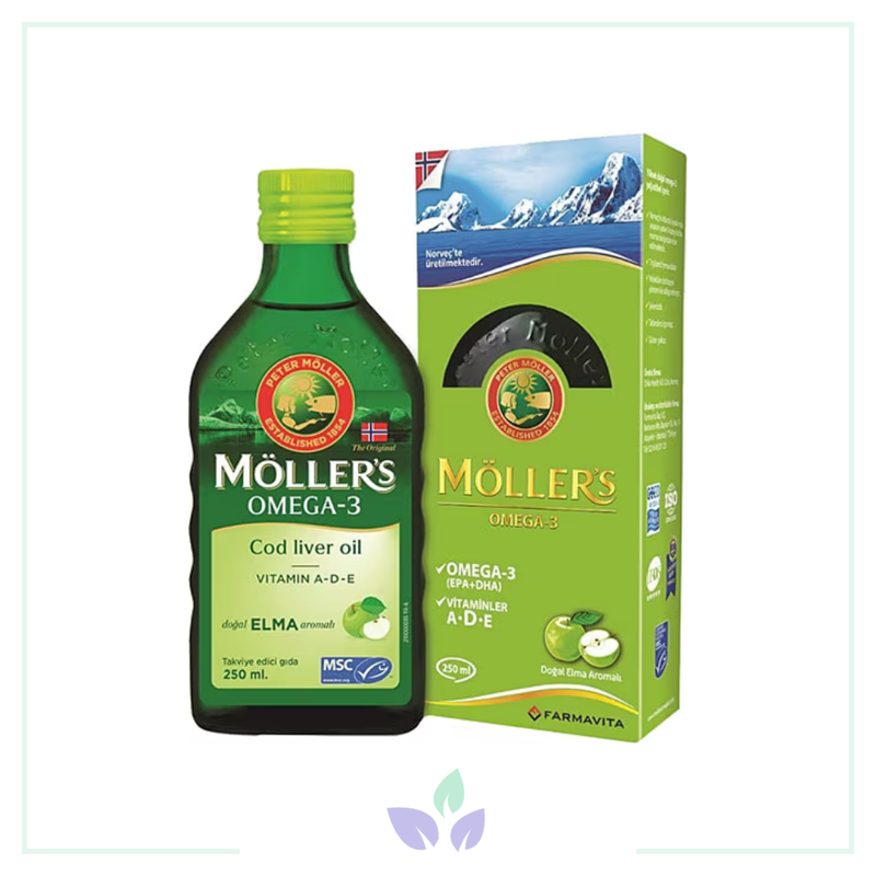 Möller's Omega 3 Elma Aromalı 250 ml