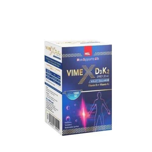 MSL Vimex D3K2 Vitamin Sprey 50 ML