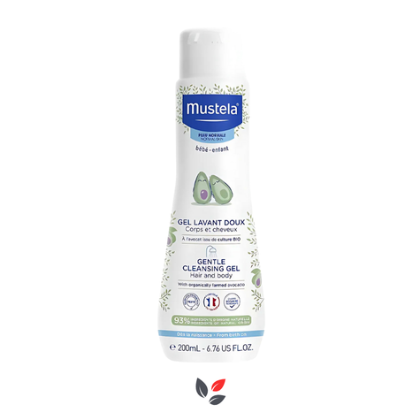 Mustela Gentle Cleansing Gel Yenidoğan Şampuanı 200 ml