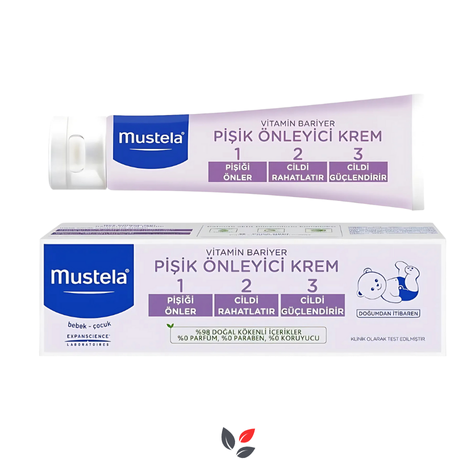 Mustela Vitamin Barrier 1.2.3 Pişik Kremi 50 ml