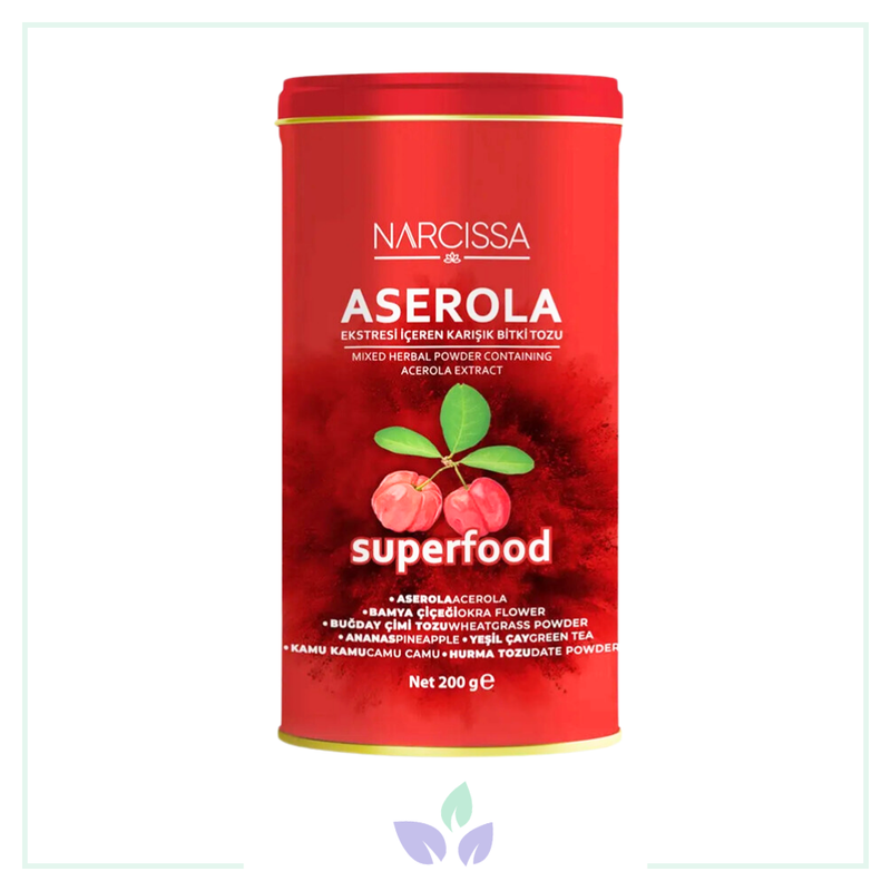 Narcissa Aserola Ekstresi İçeren Karışık Bitki Tozu 200 gr