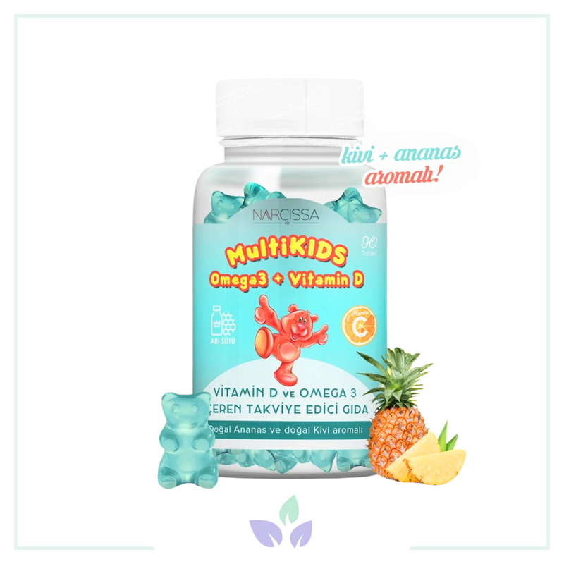 Narcissa Multikids Omega3 & Vitamin D