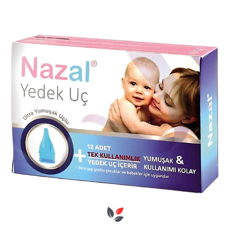 Nazal Burun Aspiratörü Yedek Uç 12'li