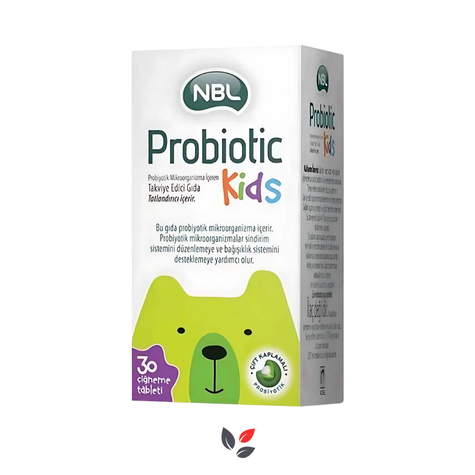 NBL Probiotic Kids 30 Çiğneme Tableti