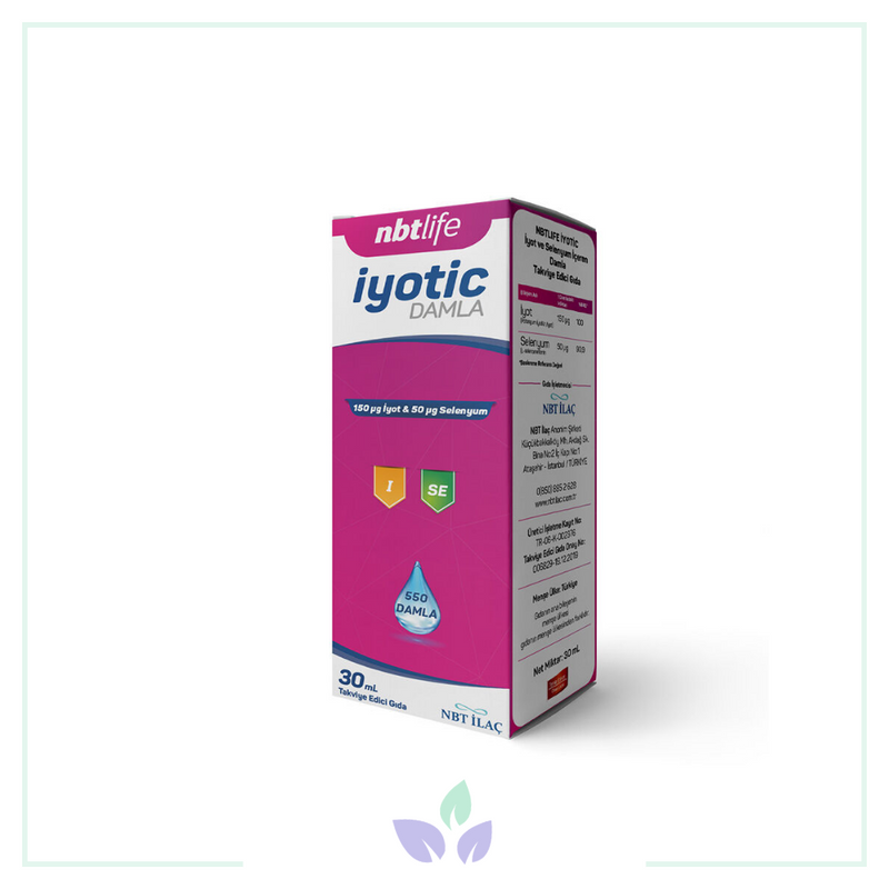 Nbt Life İyotic Damla Takviye Edici Gıda 30 ml