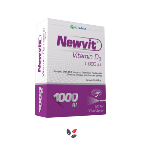 Rcfarma Newvit Vitamin D3 1000 IU Sprey 30 ml