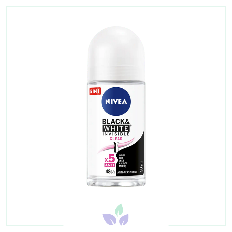 Nivea Black & White Invisible Fresh Roll-On 50 ml