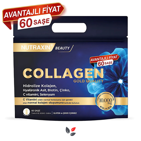 Nutraxin Collagen Gold Quality Hidrolize Kolajen 60 Saşe