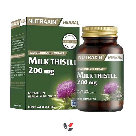 Nutraxin Herbal Milk Thistle 200 mg 60 Kapsül