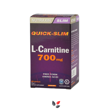Nutraxin L-Carnitine 60 Kapsül