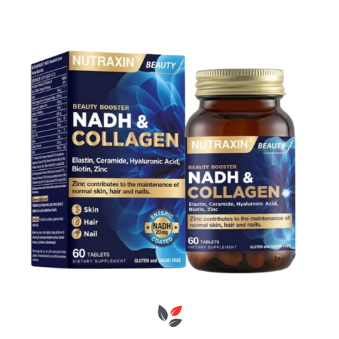 Nutraxin Nadh Collagen Collagen Takviye Edici Gıda 60 Tablet
