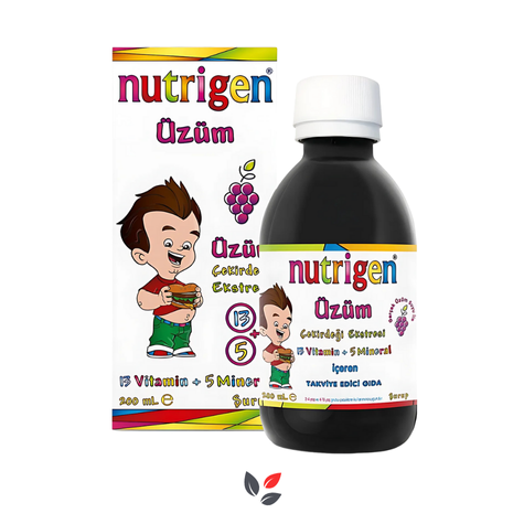 Nutrigen Üzüm Çekirdeği Ekstreli Şurup 200 ml