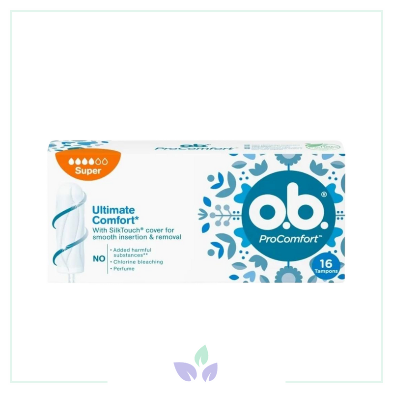 OB Procomfort Tampon Ultimate Comfort Süper 16'lı