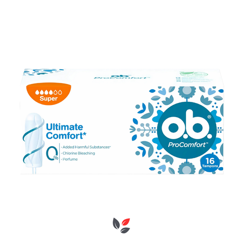 O.B. ProComfort Tampon Süper 16'lı