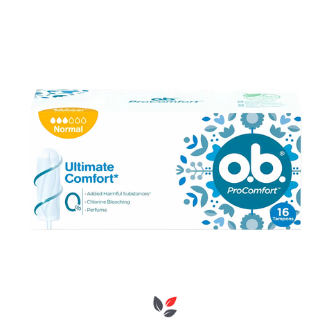 O.B. Ultimate Comfort Tampon Normal 16'lı