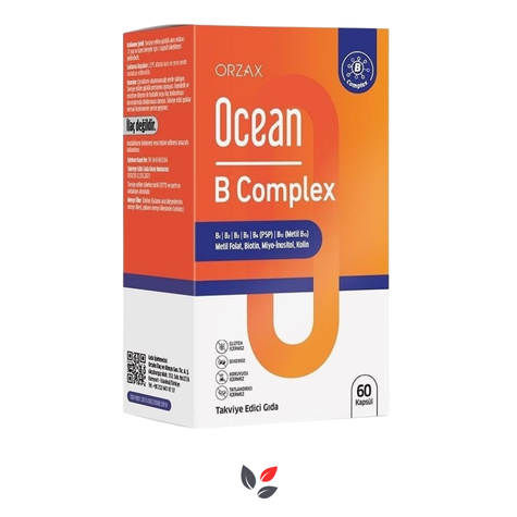 Orzax Ocean B Complex 60 Kapsül