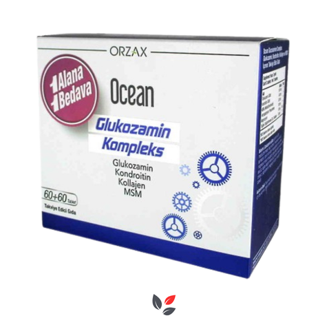 Orzax Ocean Glukozamin Kompleks 60 Tablet 2'li