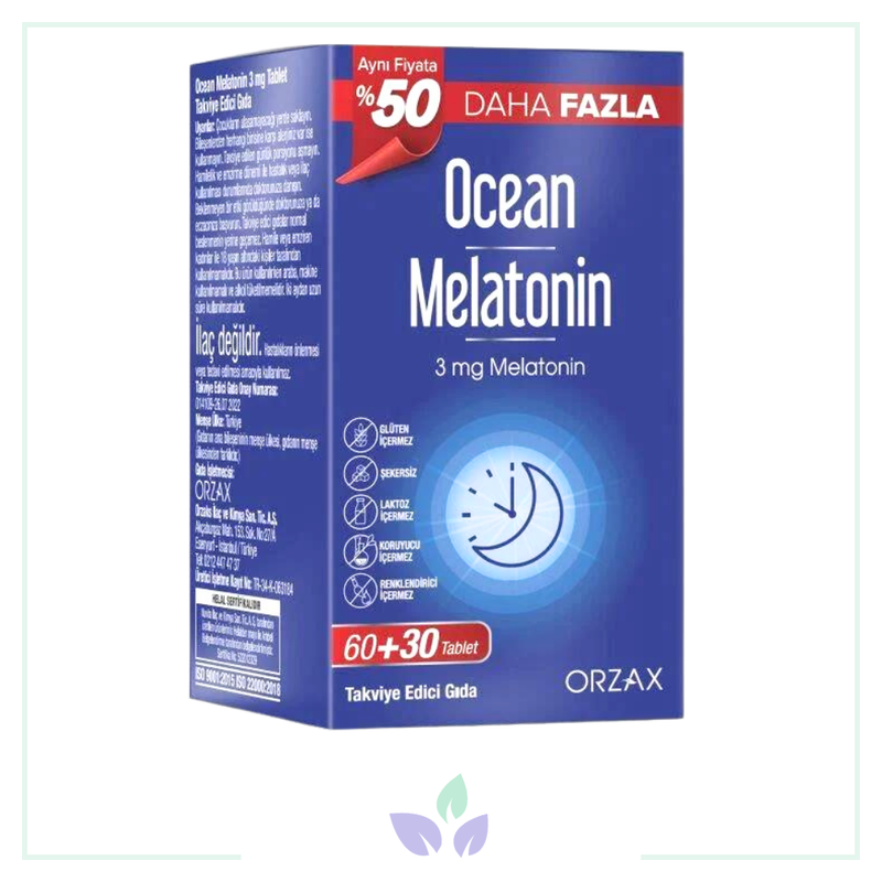 Ocean Melatonin 3 mg 90 Tablet