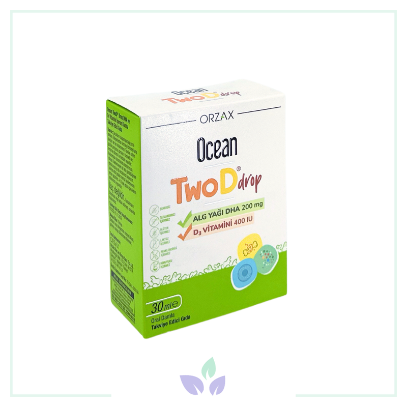 Orzax Ocean TwoD Drop D3 Vitamini 400 IU 30 ml