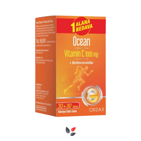 Orzax Ocean Vitamin C 1000 mg 60 Tablet