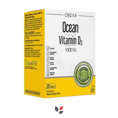 Ocean Vitamin D3 1000 IU Sprey 20 ml