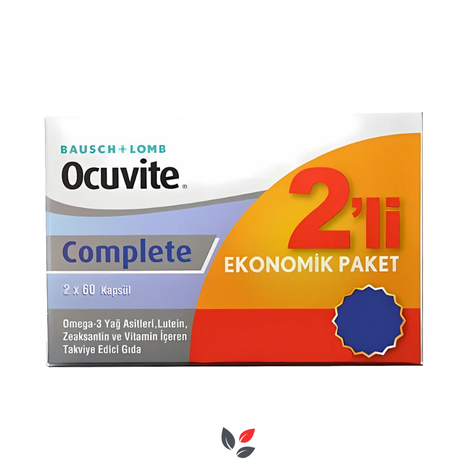 Ocuvite Complete 60 Kapsül - İkili Paket (2x60)