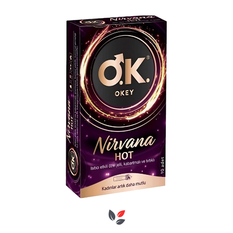 Okey Nirvana Hot  Prezervatif 10'lu
