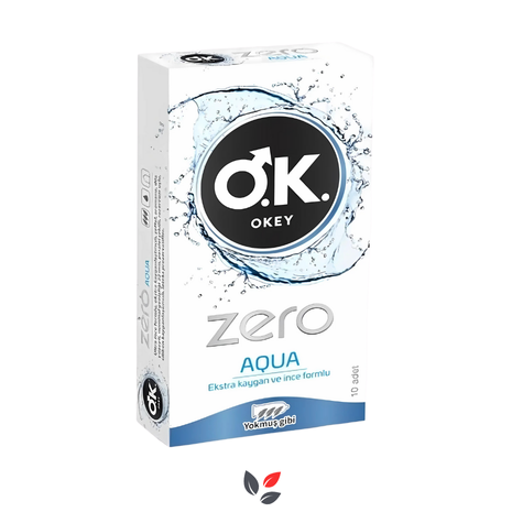 Okey Prezervatif Zero Aqua 10'lu