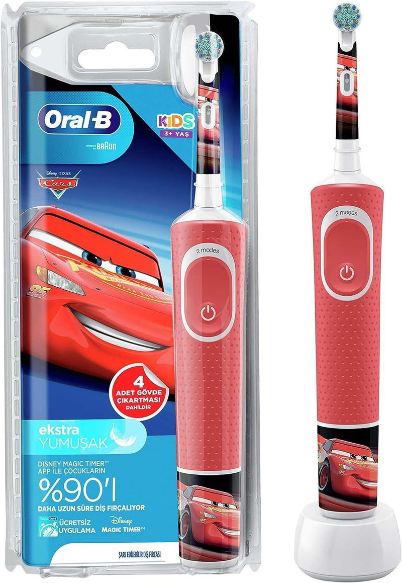 Oral B Cars Pilli Diş Fırçası Değişen Başlıklı