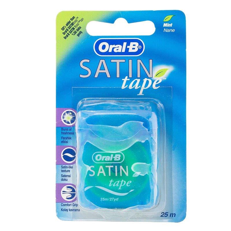 Oral B Satin Tape Ferahlık ve Temizlik Hissi Veren Diş İpi 25 m