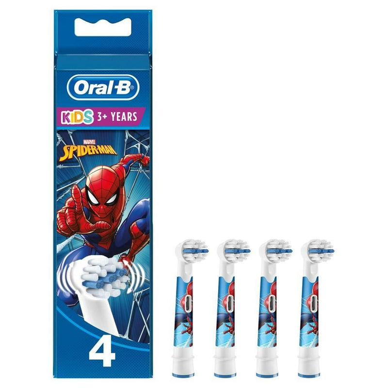 Oral B Marvel Spiderman 4lü Paket Diş Fırçası Yedek Başlığı