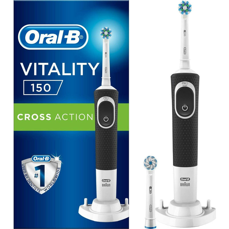 Oral B Vitality D150 Şarj Edilebilir Diş Fırçası Cross Action+ 1 Yedek Başlık