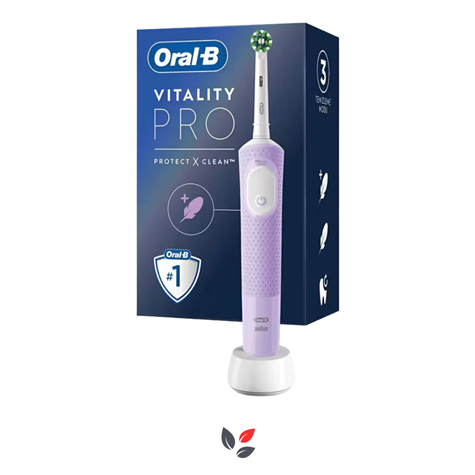Oral-B Vitality Pro D103 Cross Action Lila Şarjlı Diş Fırçası