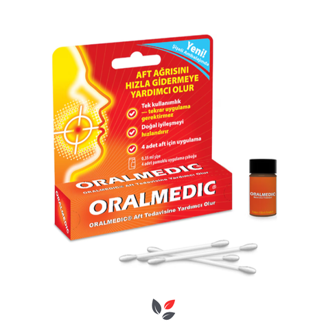 Oralmedic Aft (Ağız Yarası) Tedavisi Tek Kullanımlık
