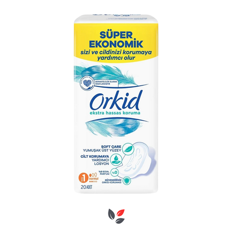 Orkid Extra Hassas Koruma Normal Boy 1 Hijyenik Ped 20'li