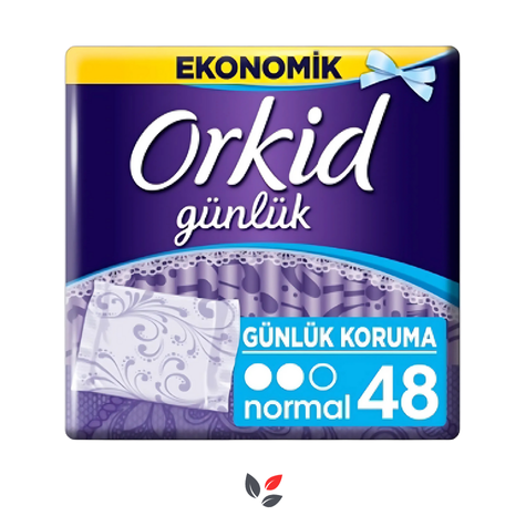 Orkid Günlük Koruma Normal Günlük Ped 48'li