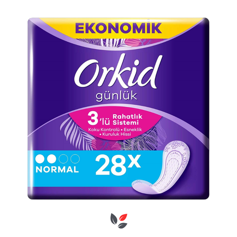 Orkid Günlük Koruma Normal Günlük Ped 28'li