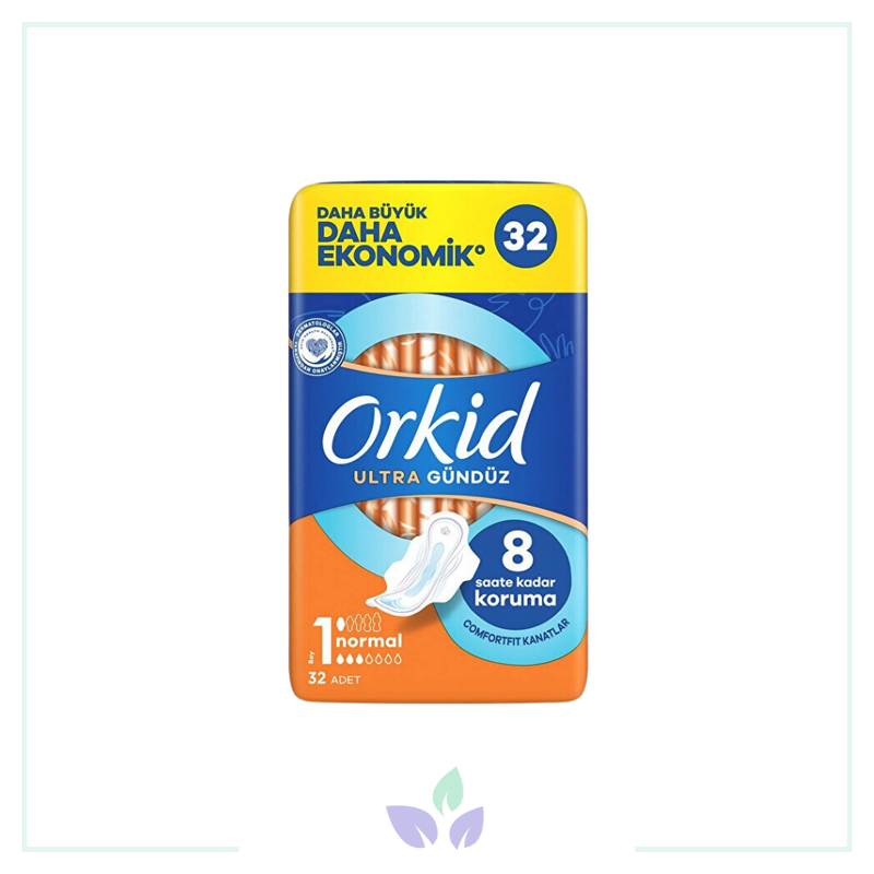 Orkid Hijyenik Ped Ultra Extra Dörtlü Normal Paket 32 li
