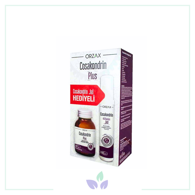 Orzax Cosakondrin Plus 60 Tablet Cosakondrin Jel 100ml HEDİYE