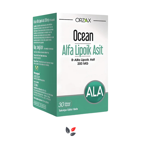 Orzax Ocean Alfa Lipoik Asit 200 mg 30 Kapsül