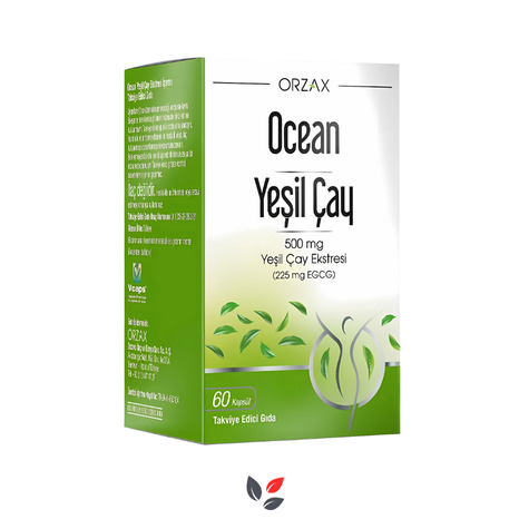 Orzax Ocean Green Tea Takviye Edici Gıda 60 Kapsül