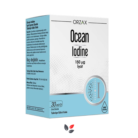 Orzax Ocean Iodine Damla 30 ml