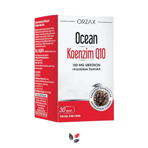 Orzax Ocean Koenzim Q10 30 Kapsül