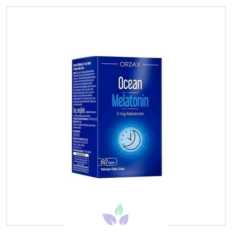 Orzax Ocean Melatonin 3 Mg 60 Tablet