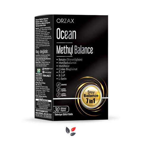 Orzax Ocean Methyl Balance 30 Kapsül