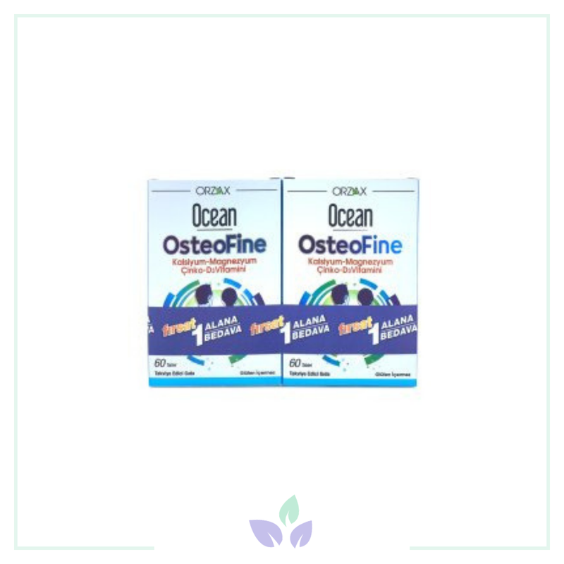 Orzax Ocean OsteoFine 60 Tablet - 1 Alana 1 Bedava