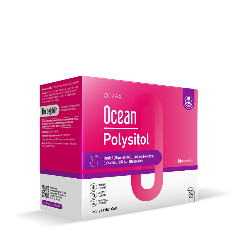 Orzax Ocean Polysitol İnositol Takviye Edici Gıda 30 Saşe