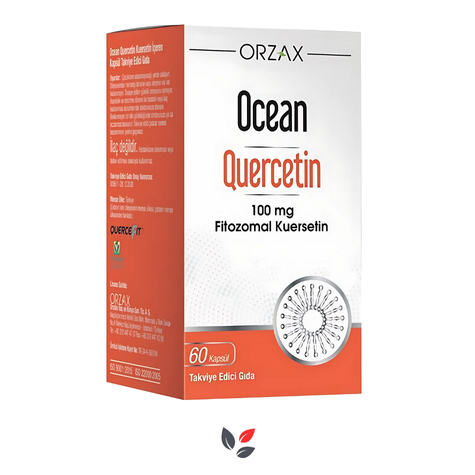 Orzax Ocean Quercetin 100 mg 60 Kapsül