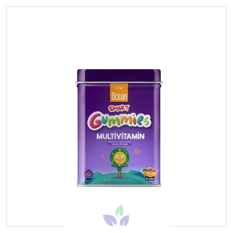 Orzax Ocean Smart Gumies Multivitamin Meyve Sulu Jel 64 Adet