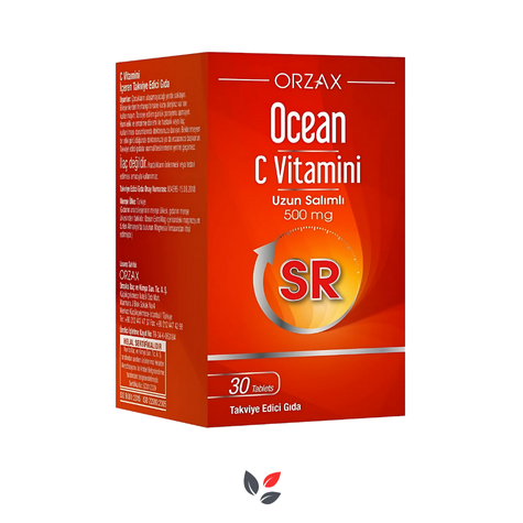 Orzax Ocean Vitamin C Sr 30 Tablet